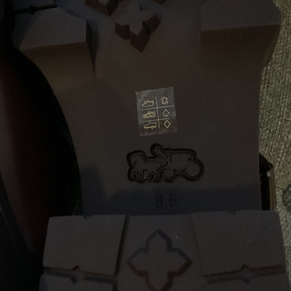 COACH Women's Liv Leather Mary Jane Flats, size 8.5 - Picture 6 of 13